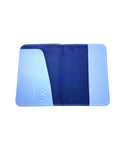 Porta-Passaporte de Couro Azul Celeste - Cod. 5495